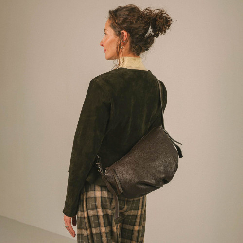 Paloma Bag M, deep brown | Balagan Studio