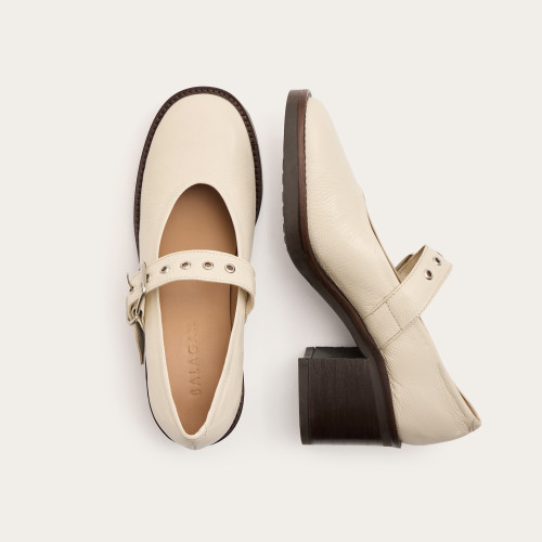 Matilda Heels, cream | Balagan Studio