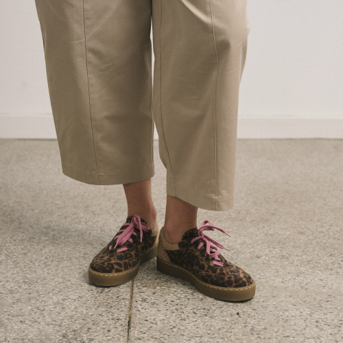 Aluf sneakersy, cętki welur | Balagan Studio