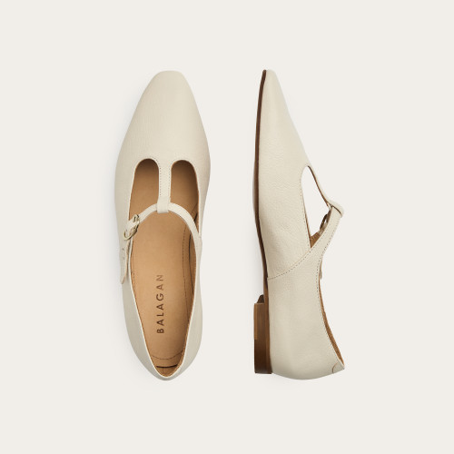Brigitte baleriny, kremowy | Balagan Studio