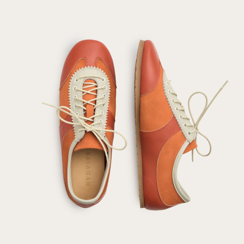 Milano Sneakers, apricot nubuck| Balagan Studio