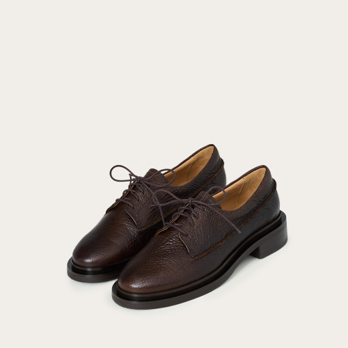 Deck Flats, deep brown | Balagan Studio