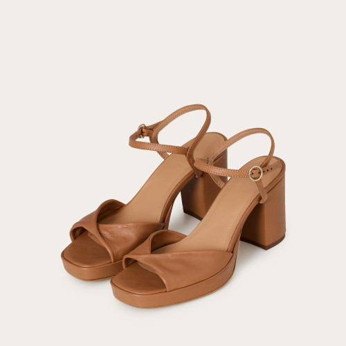 Bianca Sandals, caramel | Balagan Studio