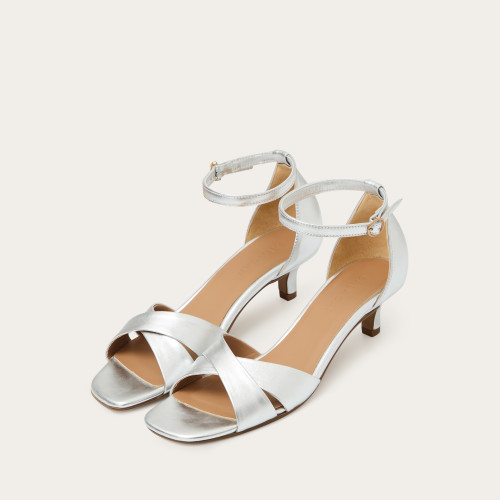 Shosh sandały, srebrny | Balagan Studio