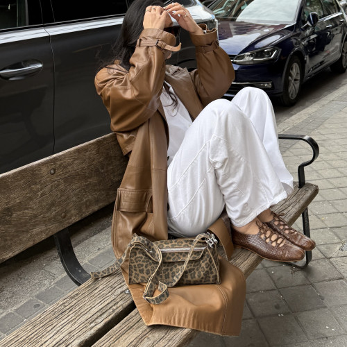 Monique Bag M, leopard | Balagan Studio