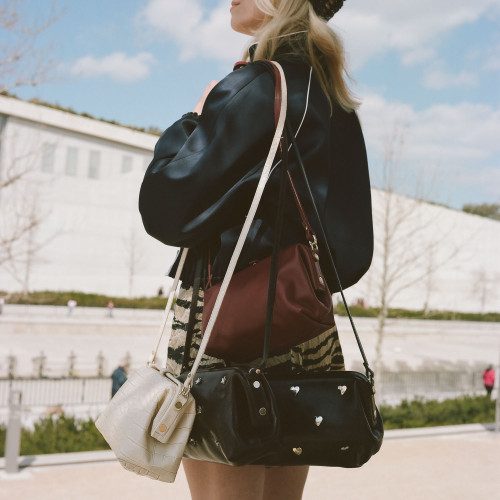 Rofe Bag M Wild Heart, black | Balagan Studio