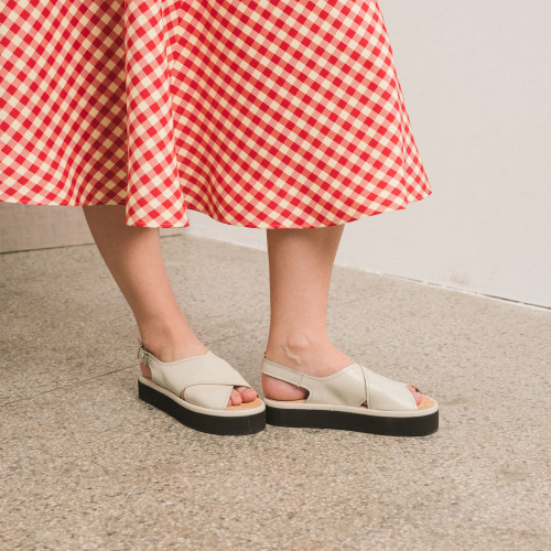 Sheikh Sandals, cream | Balagan Studio
