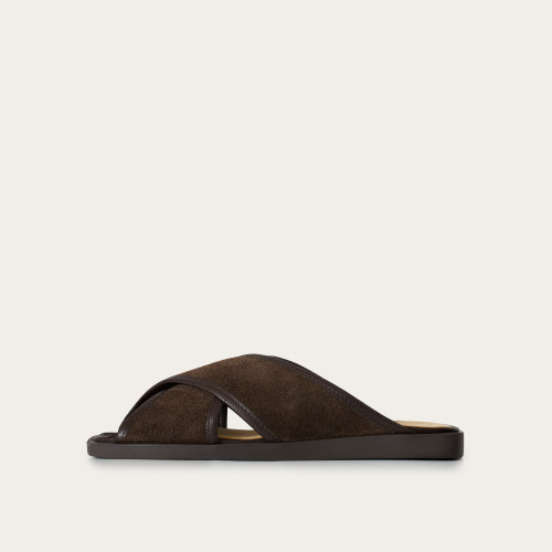 Axel Slides, dark chocolate velvet | Balagan Studio