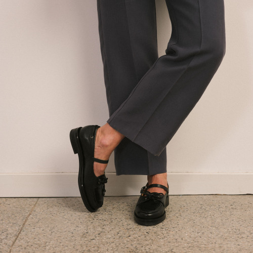 Josie Flats, black | Balagan Studio