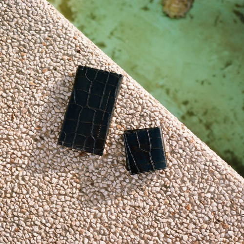 Adon wallet, black croce | Balagan Studio