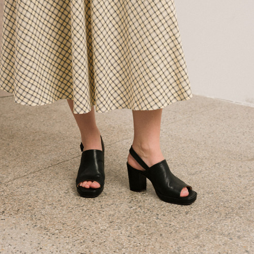 Bette Sandals, black | Balagan Studio
