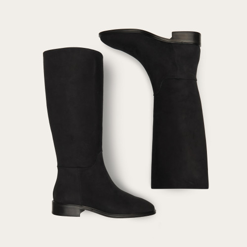 Polo High Boots, waxed black OUTLET | Balagan Studio