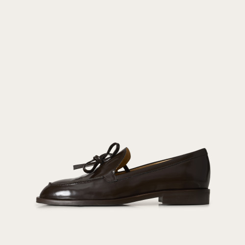 Raphael Loafers, glossy brown | Balagan Studio