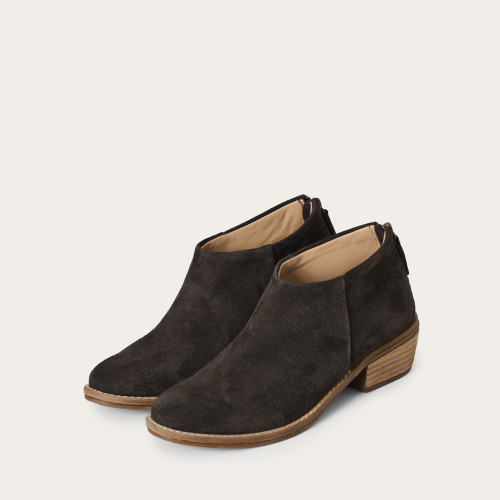 Lea Boots, dark chocolate velvet | Balagan Studio
