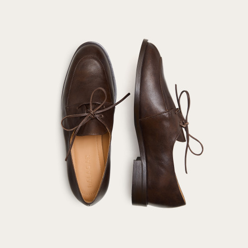 Ines Flats, deep brown | Balagan Studio