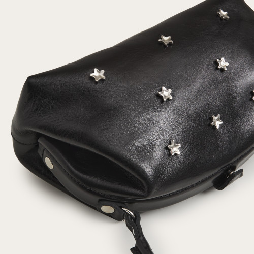 Hug bag torebka M wild star, czarny | Balagan Studio