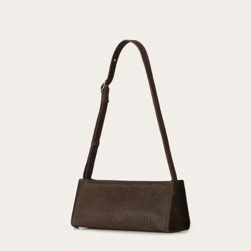 Monique Bag M, brown corduroy velvet | Balagan Studio