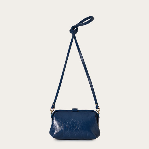 Rofe Bag S, navy gloss | Balagan Studio