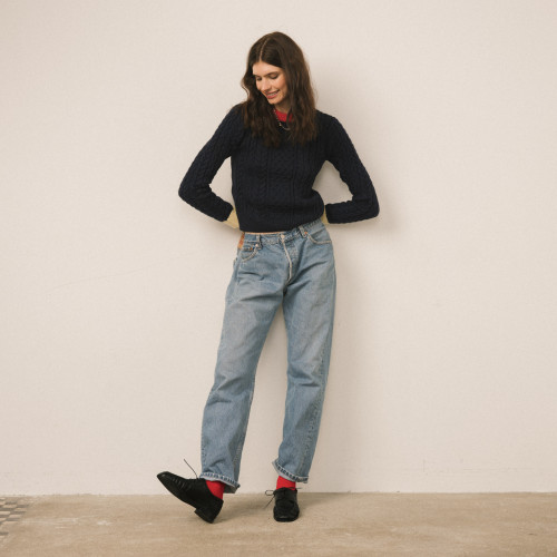 Odette Flats, black | Balagan Studio
