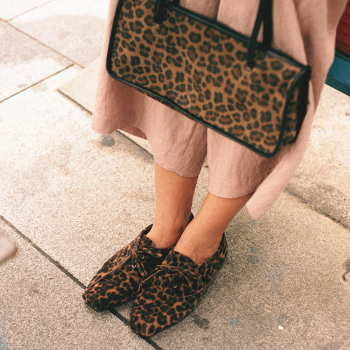 Gigi Flats, pattern velvet | Balagan Studio