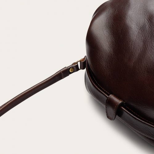 Hug bag torebka M, ciemny brąz | Balagan Studio