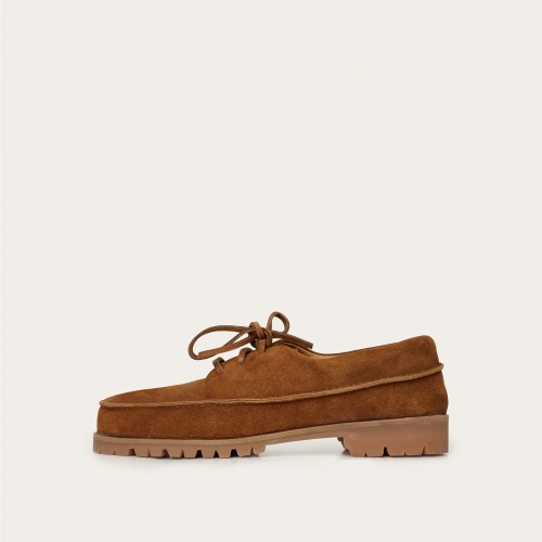 Tefer Flats, desert brown velvet | Balagan Studio