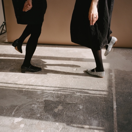 Pass Ballerina, silver glitter | Balagan Studio